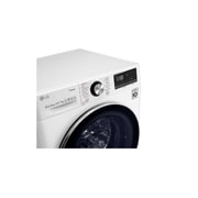 LG TurboWash™ 39 – lavage optimale en 39 minutes | Moteur AI DD™ reconnaît votre linge | E | 10.5 kg lavage/7 kg séchage  | lavage hygiénique à la vapeur, F4DV910H2E